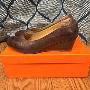 Mona Flying Jane Leather Flats Coffee Brown | Women’s US 6.5 / CN 37